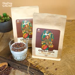 Thumbnail Túi 80g/250g Cacao ngòi được rang tự nhiên HEYDAY CACAO 3