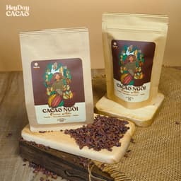 Thumbnail Túi 80g/250g Cacao ngòi được rang tự nhiên HEYDAY CACAO 2