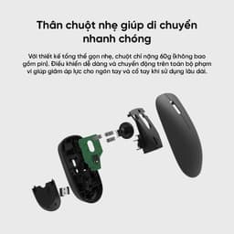 Thumbnail Chuột không dây Xiaomi Lite BHR6099GL 4