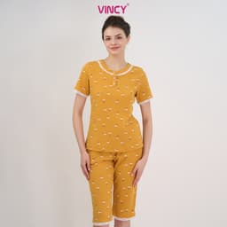 Thumbnail Bộ Đồ Thun Lửng Nữ Vincy BTL026S11 3