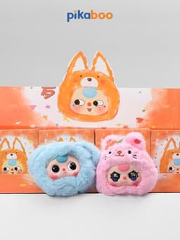 Thumbnail Baby Three V1 động vật hộp bí ẩn sang trọng Pikaboo, kiểu dáng con vật dễ thương cho bạn khám phá 4