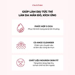 Thumbnail Combo 10 Mặt Nạ Hỗ Trợ Phục Hồi Làm Dịu Da Mụn DERLADIE LABORATORIE VITAL  ACBLEMISH SOLUTION MASK 30mlx10 1