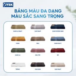 Thumbnail Khăn tắm cotton | JYSK Karlstad | 50x100cm | Nhiều màu 3