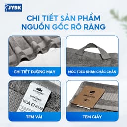 Thumbnail Khăn tắm cotton | JYSK Karlstad | 70x140cm nhiều màu 3