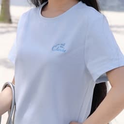 Thumbnail Áo phông nữ Summie Choobe thun form regular T-shirt basic cổ tròn vải cotton cao cấp thoải mái A123 3