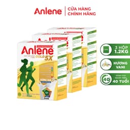 Thumbnail Combo 3 hộp Sữa Bột Anlene Gold Hương Vani 1.2kg 2