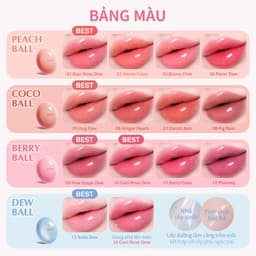 Thumbnail Son Dưỡng Môi Dạng Cầu hince Raw Glow Dewy Ball 4