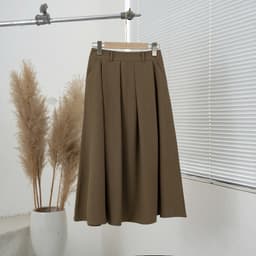 Thumbnail Chân váy ly hộp 279 dáng xòe dài 80cm – Chất vải gold Hàn cao cấp, mềm mịn, che dáng tốt 4