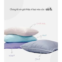 Thumbnail Ruột gối cao cấp 5s Everon 45x65 cm( độ cao 16cm, Rất mềm) 1