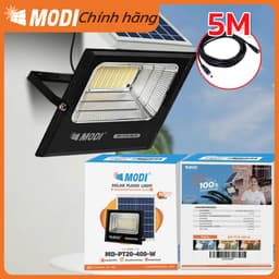 Thumbnail Đèn Led Năng Lượng Mặt Trời MODI SOLAR PT20 200W 300W 400W Với 3 Chế Độ Ánh Sáng và Điều Khiển từ Xa 1