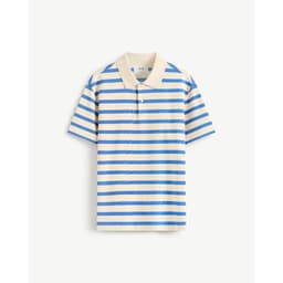 Thumbnail Áo Polo Nam Ngắn Tay Sọc Ngang Form Fitted - Routine 10S25POL027 1