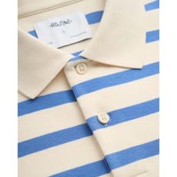 Thumbnail Áo Polo Nam Ngắn Tay Sọc Ngang Form Fitted - Routine 10S25POL027 4