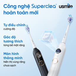Thumbnail Bàn chải điện sóng âm thông minh usmile Y10 - Bảo hành 12 tháng 3
