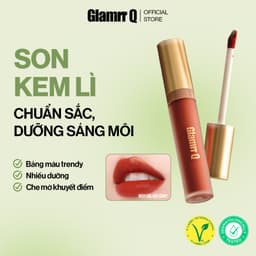 Thumbnail Son kem lì Glamrr Q Long Wear Lip Cream Full Size (5g) 2