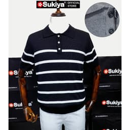Thumbnail Áo Polo Dệt Kim Nam Basic SUKIYA Cao Cấp Kiểu Dáng Sang Trọng Lịch Sự AL74 3