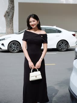 Thumbnail Đầm Nữ Trễ Vai Ôm Body Dáng Dài Dự Tiệc - YONRI DRESS - GOÛT DE JUN 3