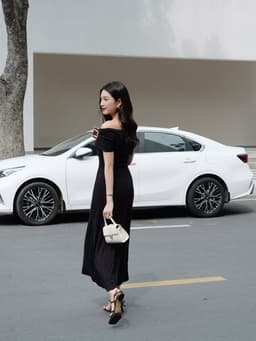 Thumbnail Đầm Nữ Trễ Vai Ôm Body Dáng Dài Dự Tiệc - YONRI DRESS - GOÛT DE JUN 1