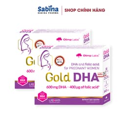 Thumbnail 2H Gold DHA - Thực Phẩm Bảo Vệ Sức Khỏe cho mẹ bầu và sau sinh nuôi con bú hỗ trợ bổ sung DHA và axit folic 1