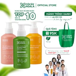 Thumbnail Dung Dịch Vệ Sinh Cỏ Cây Hoa Lá Gel x2 Nano Nghệ Làm Sạch Ngừa Vi Khuẩn 150ml Cho Mẹ Bầu 1