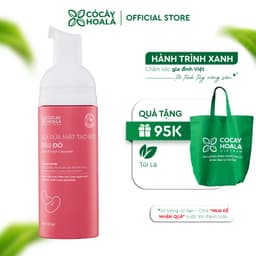 Thumbnail Sữa Rửa Mặt Tạo Bọt Đậu Đỏ Cỏ Cây Hoa Lá 150g Giúp Làm Sạch Dịu Nhẹ, Mềm Mại, Sáng Mịn 1