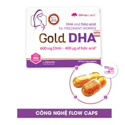 Thumbnail Gold DHA  cho bà bầu và sau sinh- Thực phẩm bảo vệ sức khỏe Cho Bà Bầu 845mg  Olimp Labs 3