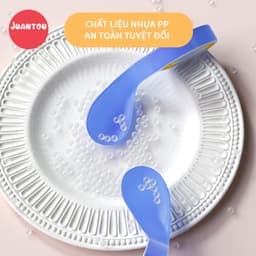 Thumbnail Thìa Ăn Dặm cho bé cảm biến nhiệt độ cho bé đổi màu chống bỏng giúp bé học ăn thìa uốn cong 1