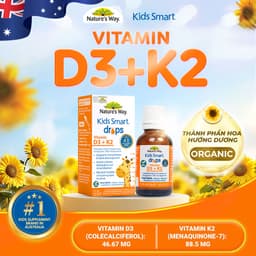 Thumbnail Vitamin D3k2 Organic Nature's Way, D3K2 Cho Trẻ Sơ Sinh Với Thành Phần Hoa Hướng Dương Organic Hộp 11ml 2