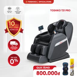 Thumbnail Ghế massage trị liệu toàn thân TOSHIKO T21 Pro cao cấp Bảo Hành 10 năm công nghệ nhiệt hồng ngoại cao cấp 1