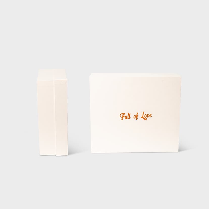 Ảnh Hộp quà basic hiện đại Fadoda H30 màu kem 2