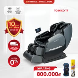 Thumbnail Ghế massage toàn thân Toshiko T9 công nghệ con lăn 4D di chuyển mới giúp thư giãn tại nhà 1
