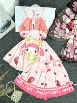 Thumbnail Đồ Ngủ Sexy Nữ SOJUN Bộ Yếm Latin Xếp Ly Ren Thiết Kế 1 size 45 - 65Kg 3