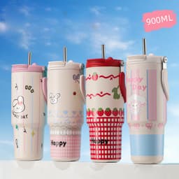 Thumbnail Ly Giữ Nhiệt ĐôRêMon LEVIKA 2023 Dễ Thương Dung Tích 600ml Chất Liệu Inox 304 Cao Cấp Giữ Nhiệt Từ 8-12 Giờ 1