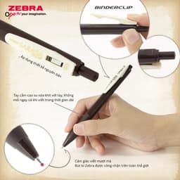 Thumbnail Bút Gel Zebra Sarasa Clip Vintage 0.5mm - 10 Màu Cổ Điển, Mực Gốc Nước, Công Nghệ Nhật Bản [Chính Hãng] 2