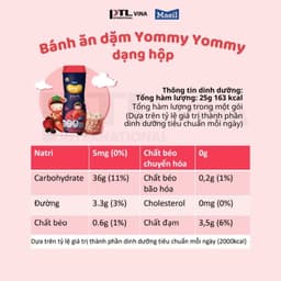 Thumbnail Bánh ăn dặm hữu cơ MAEIL Yommy Yommy Hàn Quốc vị dâu tây việt quất, dễ tan và bổ sung canxi 4
