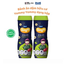 Thumbnail Bánh ăn dặm MAEIL Yommy Yommy Hàn Quốc vị bí ngô khoai lang, hữu cơ, tự nhiên và bổ sung canxi 4