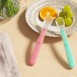 Thumbnail Thìa silicon tập ăn cho bé thìa tập ăn chất liệu silicon an toàn vệ sinh cho trẻ nhỏ chính hãng 1