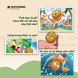 Thumbnail Sách Plants vs Zombies, Trái cây đại chiến zombie, Thế giới khủng long, Truyện tranh cho bé 2