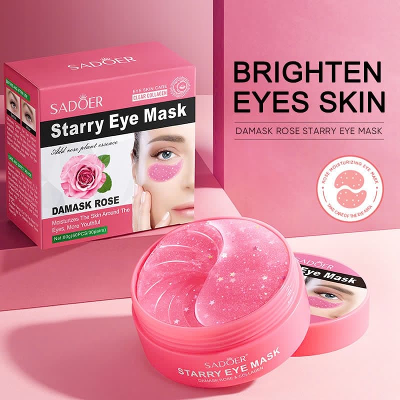 Ảnh Mặt nạ mắt SADOER STARRY EYE chiết xuất hoa hồng làm giảm quầng thâm mắt 1