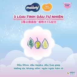Thumbnail Tã dán cao cấp Moony 3S dành cho trẻ sơ sinh dưới 3 KG NB30 4