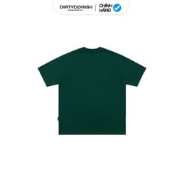 Thumbnail Áo thun Dirtycoins Western Logo Print Green 1
