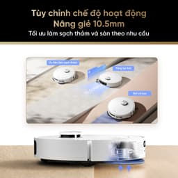 Thumbnail Robot lau sàn hút bụi tự làm sạch Dreame L10s Ultra Gen 2/ L10 Ultra / D20 Ultra- Bản quốc tế - BH 24 Tháng 3