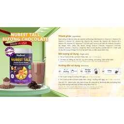 Thumbnail Thực Phẩm Bổ Sung Sữa Bột NuBest Tall -  Hỗ Trợ Tiềm Năng Phát Triển Cho Trẻ Từ 3 Tuổi 3