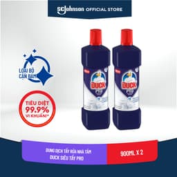 Thumbnail DUCK Combo 2 Tẩy Rửa Nhà Tắm Siêu Tẩy Pro 900ml/Chai 2