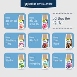 Thumbnail GLADE Combo 2 Lõi Xịt 252ml – Hương Đinh Hương Trắng 2