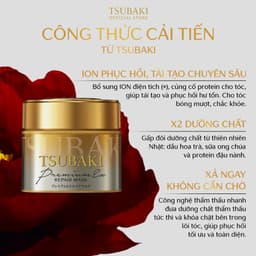 Thumbnail Mặt nạ tóc cao cấp phục hồi hư tổn Tsubaki 180g 1
