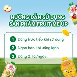 Thumbnail Combo 5 Túi Trái Cây Xay Nhuyễn Nguyên Chất - 100% trái cây thật - ANDROS FRUIT ME UP - 90gx5 4