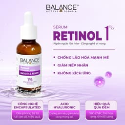 Thumbnail Serum giúp cải thiện nếp nhăn và ngăn ngừa lão hóa Balance Active Formula Retinol 1% 30ML 2