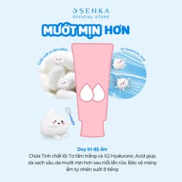 Thumbnail Bộ 02 sữa rửa mặt đàn hồi mướt mịn SENKA PERFECT WHIP collagen in 120g/chai 2