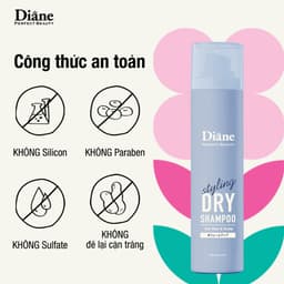 Thumbnail Dầu gội khô làm phồng tóc tạo kiểu giữ nếp Diane Perfect Beauty Styling Dry Shampoo Volume Up 95g 2