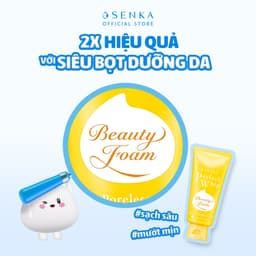 Thumbnail Sữa rửa mặt sáng mịn mờ thâm SENKA PERFECT WHIP vit c poreless glow 100g 1